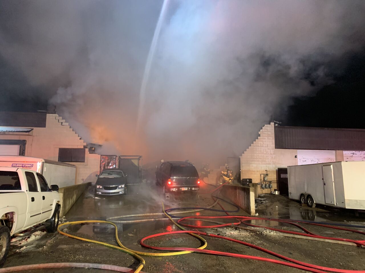 Sparta fire damages multiple businesses WIZM 92.3FM 1410AM