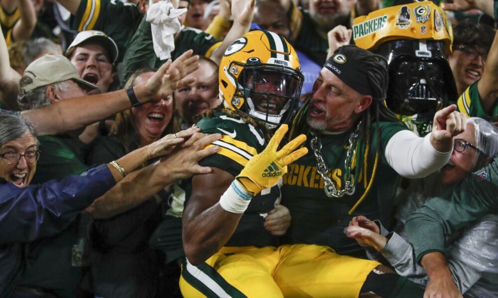 Green Bay Packers - ¡Gran noche para Aaron Jones! #GoPackGo