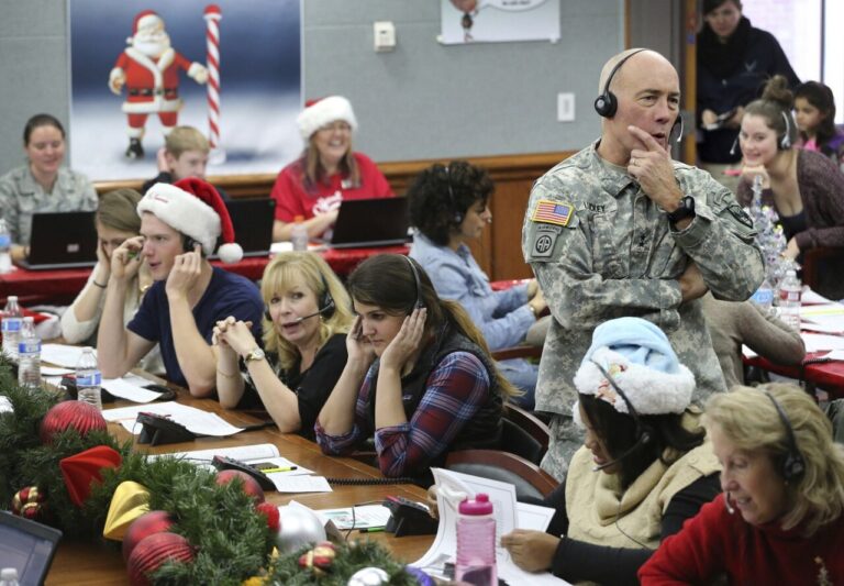 NORAD’s Santa tracker was a Cold War morale boost. Now it attracts millions of kids