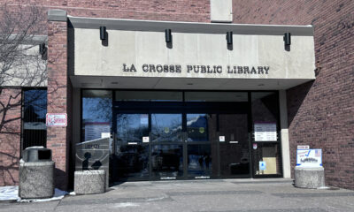 The outside of the La Crosse Public Library main branch