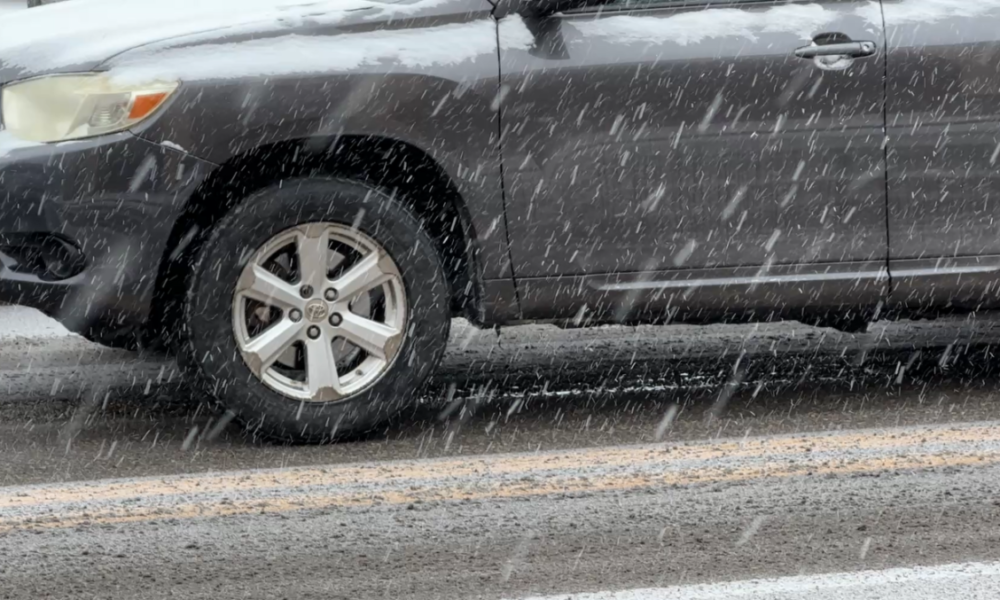 Vehicle driving on a La Crosse street